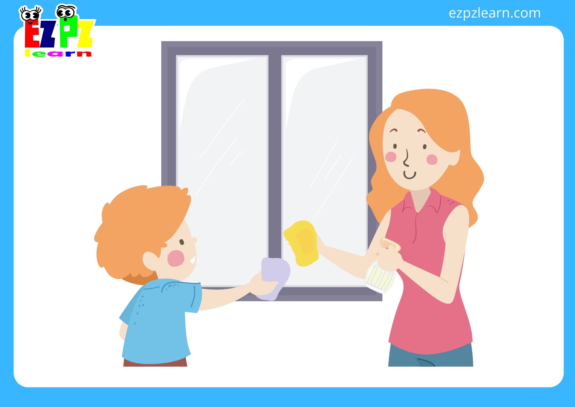wash the windows